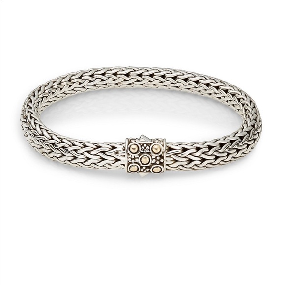 John Hardy Jewelry - John Hardy Sterling Silver & 18K Gold Bracelet